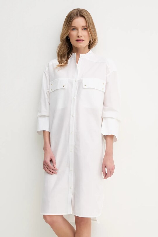 Barbour rochie Alma alb LDR0923WH11