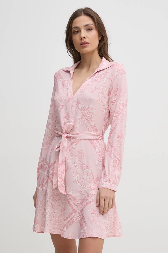 Gaudi sukienka casual różowy 511BD15007