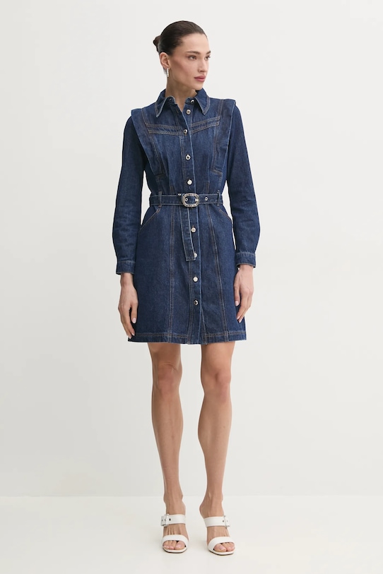 Morgan vestito di jeans RICOLI RICOLI blu navy SS25