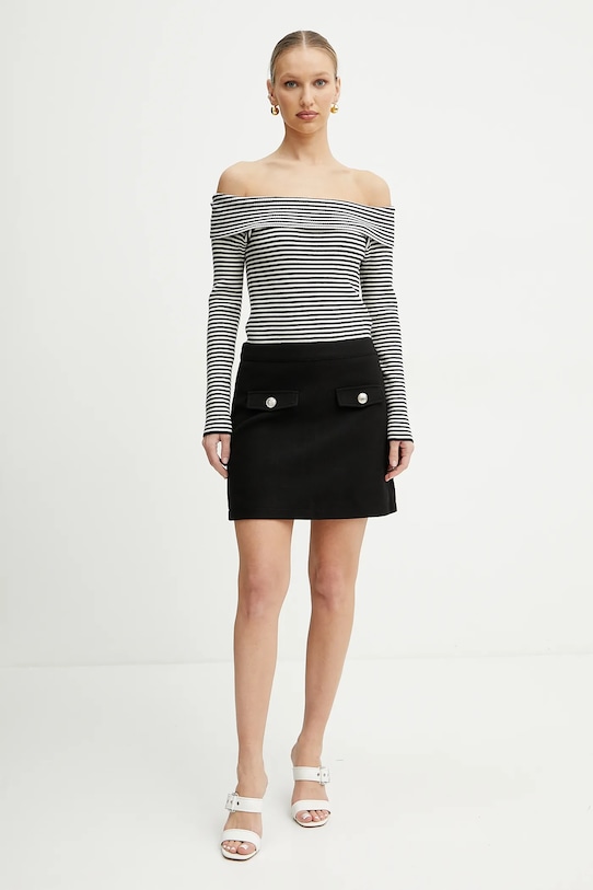 Morgan rochie RNAVY RNAVY negru SS25
