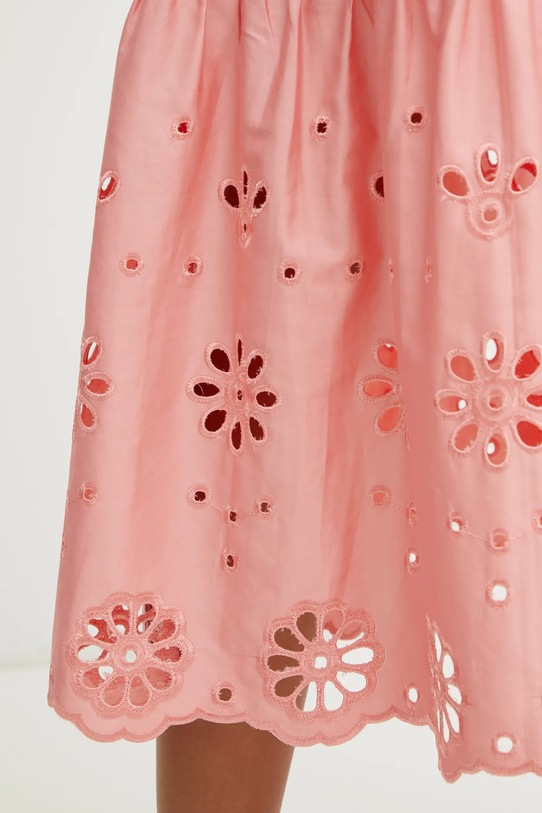 Бавовняна сукня Fracomina FJ25SD3001W400E5 помаранчевий