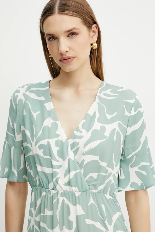 Fracomina rochie verde FR25SD1012W428K9