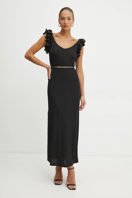 Платье Fracomina FR25SD3005J46301 чёрный SS25