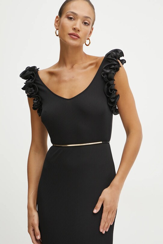 Платье Fracomina чёрный FR25SD3005J46301