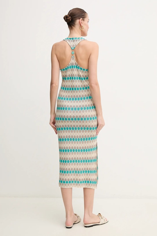 Odzież Fracomina sukienka FS25SD5006K414F8 beżowy