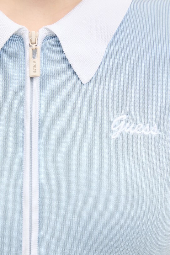 Guess sukienka V5GK00.Z3D60 niebieski