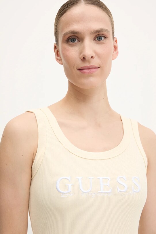 Платье Guess SUNFLOWER бежевый V5GK06.K8RT2