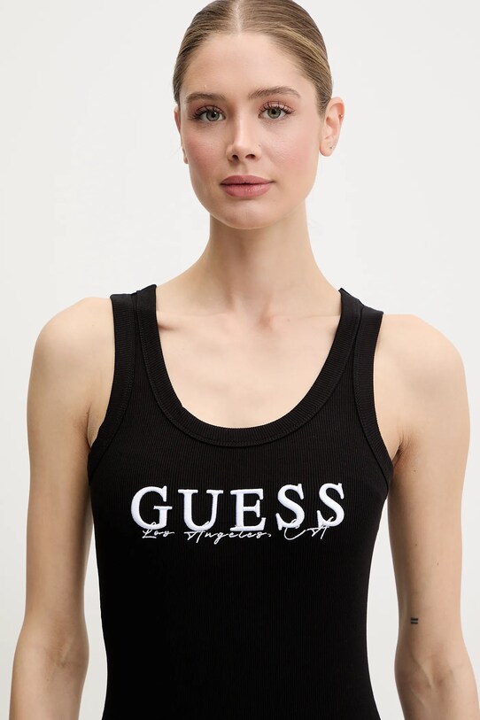 Платье Guess SUNFLOWER чёрный V5GK06.K8RT2
