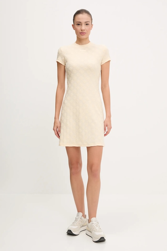 Guess sukienka PEONY V5GK07.KCT02 beżowy SS25