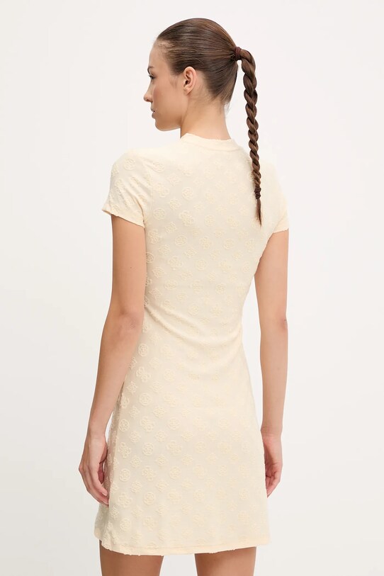 Odzież Guess sukienka PEONY V5GK07.KCT02 beżowy