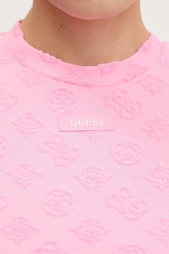 Guess sukienka PEONY V5GK07.KCT02 różowy