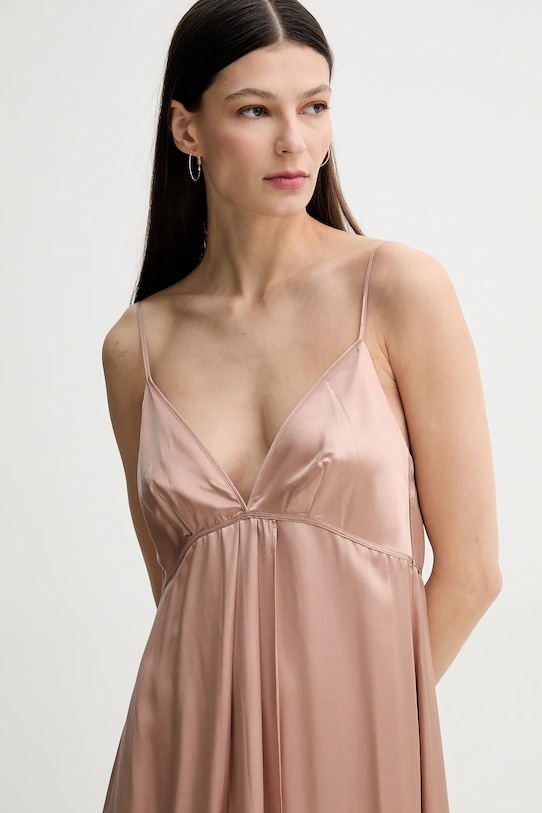 Îmbrăcăminte AERON rochie din amestec de mătase FELICITA DR582452 roz