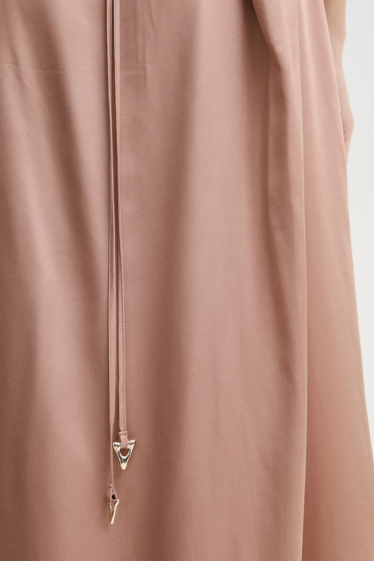 AERON rochie din amestec de mătase FELICITA DR582452 roz