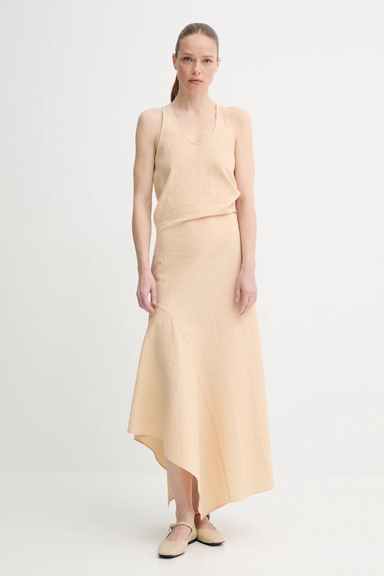 AERON rochie GALE maxi bej DR580571