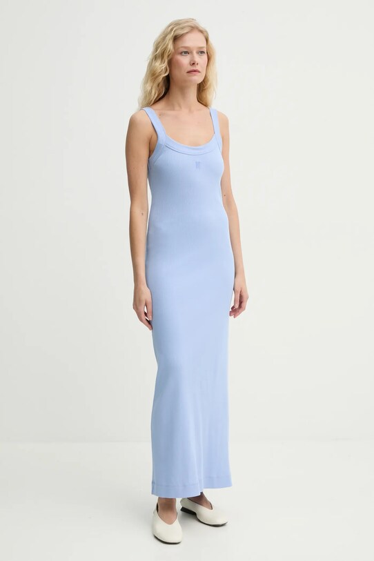 By Malene Birger sukienka LIO 103106 niebieski SS25