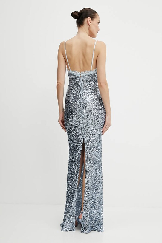 Odzież Elisabetta Franchi sukienka ABR4952E2 niebieski