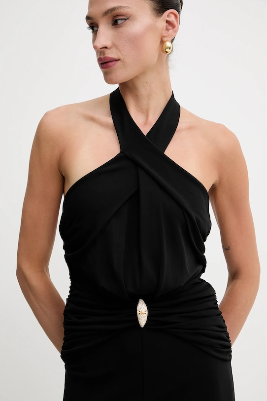 Elisabetta Franchi sukienka czarny AB71952E2