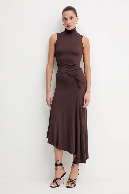 Сукня Elisabetta Franchi midi коричневий AB84252E2