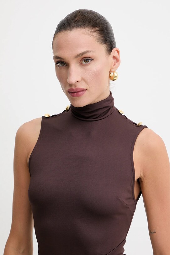 Сукня Elisabetta Franchi коричневий AB84252E2