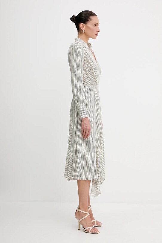 Elisabetta Franchi sukienka AB86552E2 beżowy SS25
