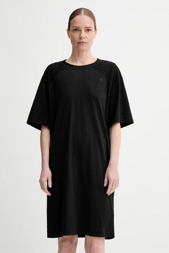 G-Star rochie din bumbac mini negru D26084.336