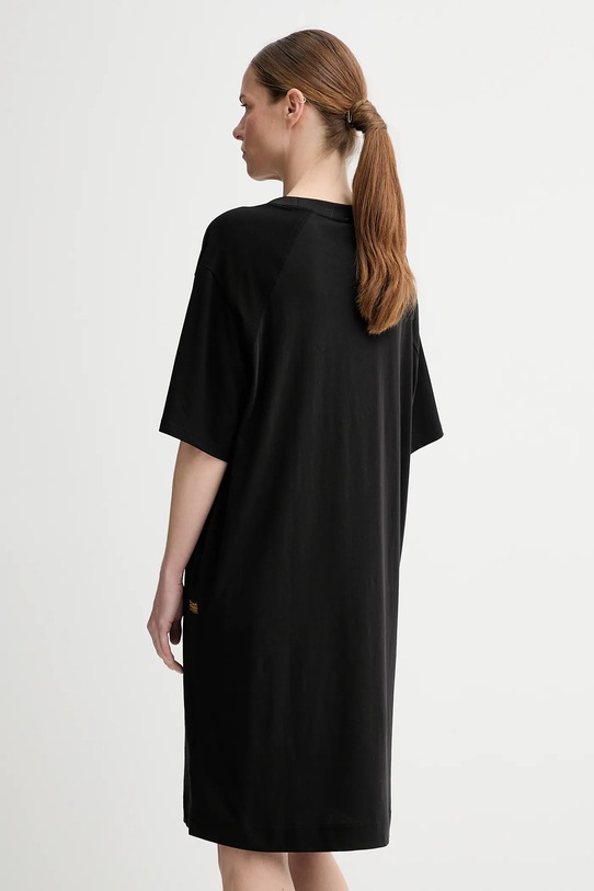 Îmbrăcăminte G-Star rochie din bumbac D26084.336 negru