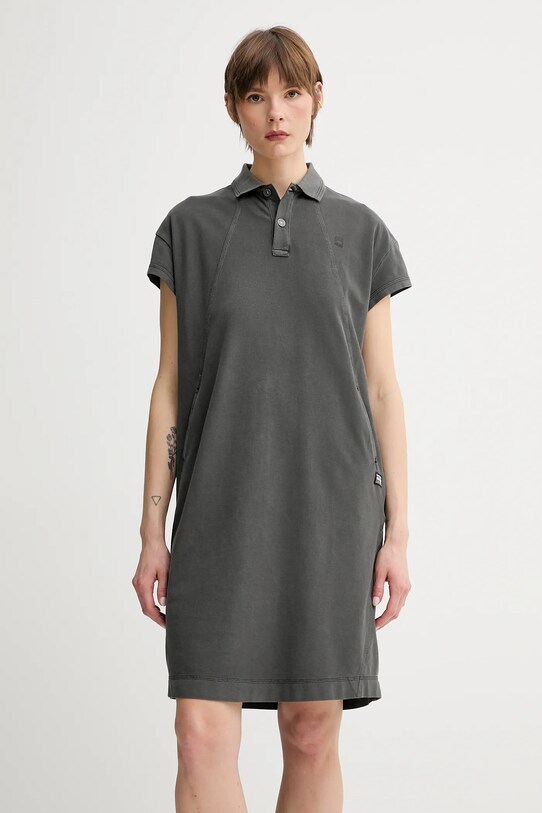 G-Star rochie mini verde D25910.D756