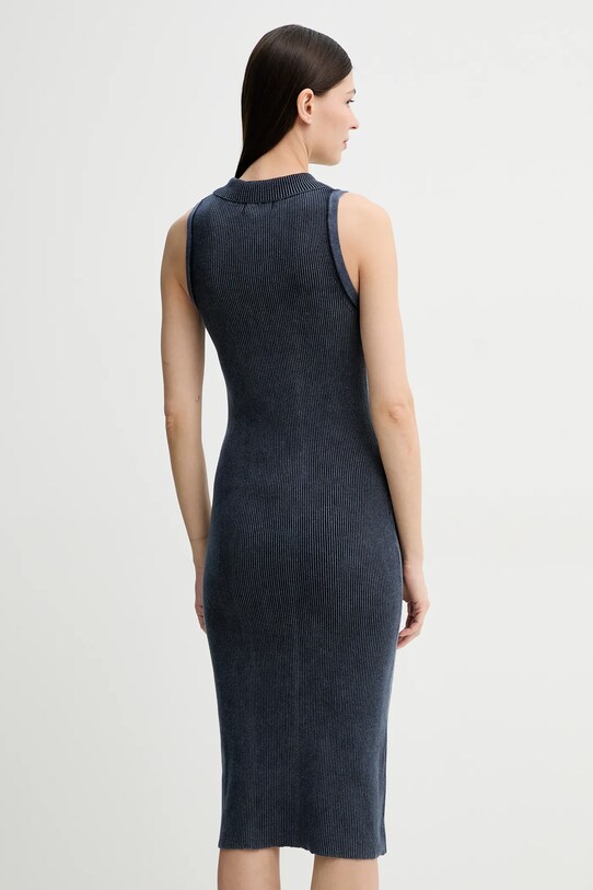 Îmbrăcăminte G-Star rochie din bumbac D25850.E132 bleumarin
