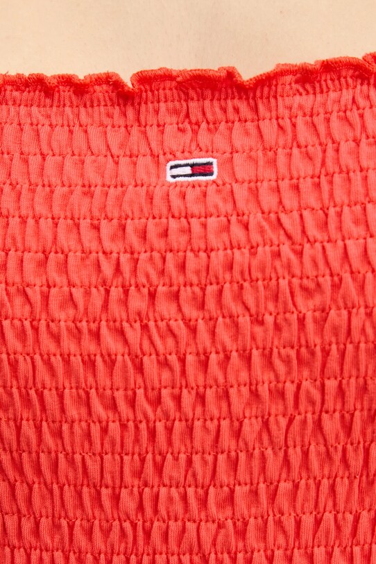 Šaty Tommy Jeans DW0DW20298 oranžová