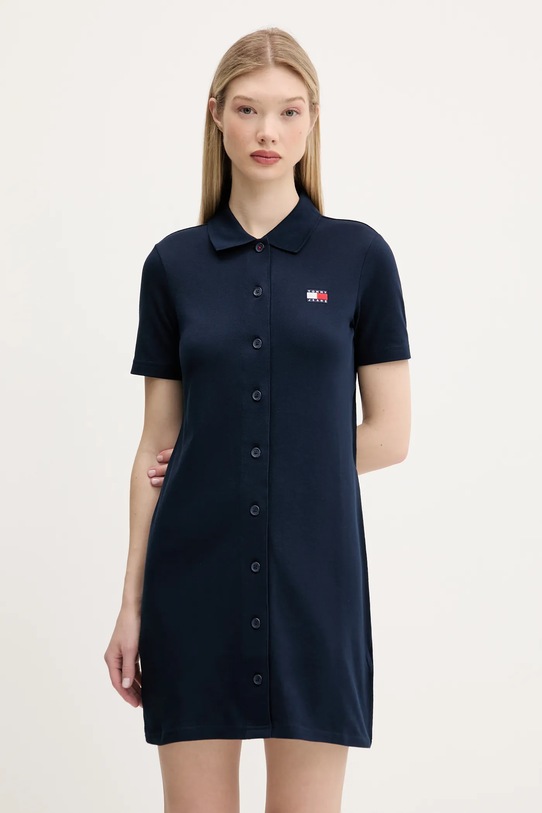 Платье Tommy Jeans casual тёмно-синий DW0DW20302