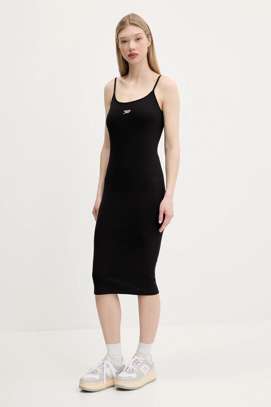 Tommy Jeans rochie DW0DW20330 negru SS25