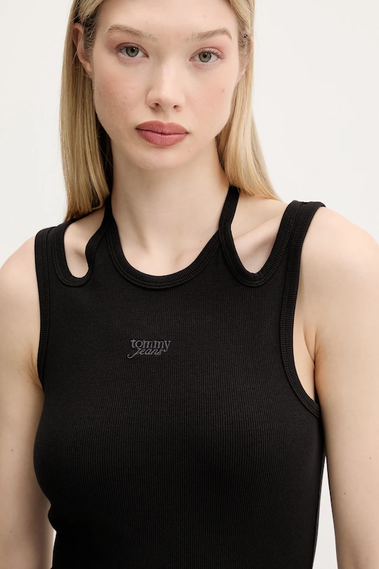 Φόρεμα Tommy Jeans μαύρο DW0DW20331