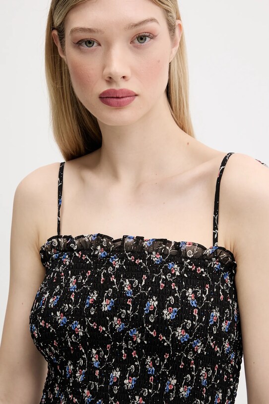Рокля Tommy Jeans черен DW0DW20339