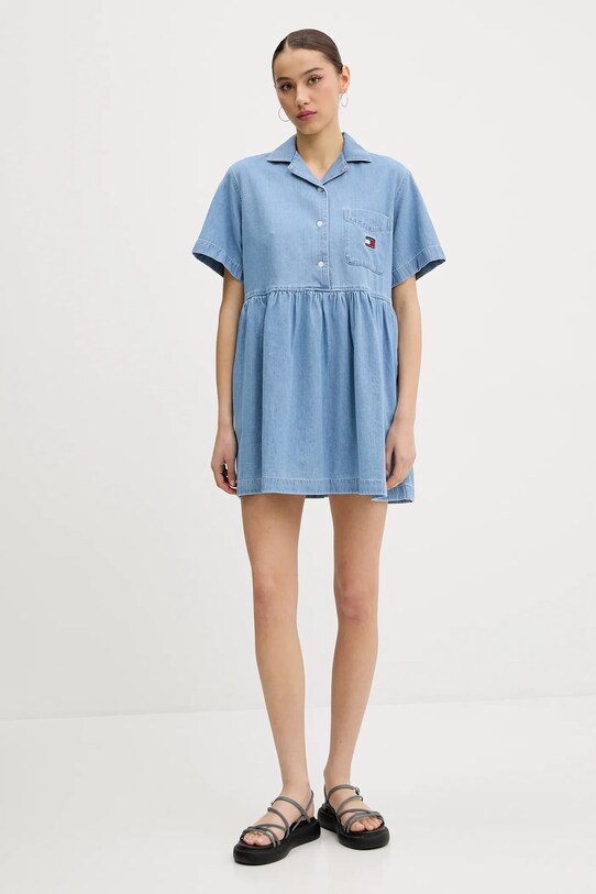 Дънкова рокля Tommy Jeans DW0DW20372 син SS25