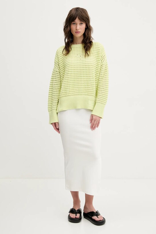 Tommy Jeans ruha DW0DW20384 fehér SS25