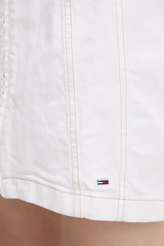 Tommy Jeans sukienka jeansowa DW0DW20420 biały