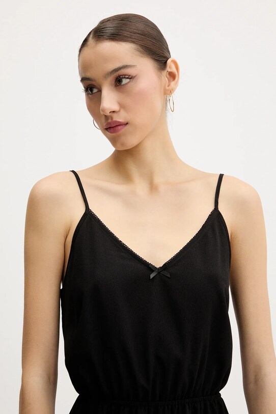 Рокля Tommy Jeans черен DW0DW20613
