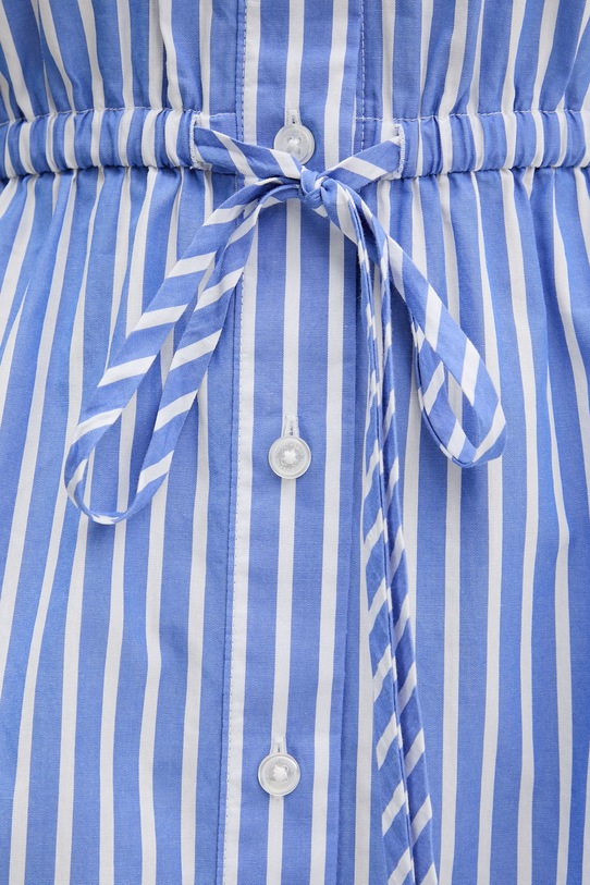 Tommy Jeans рокля тип риза от памук DW0DW20617 син