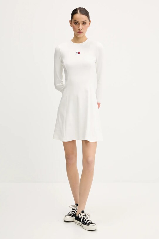 Φόρεμα Tommy Jeans DW0DW20666 λευκό SS25