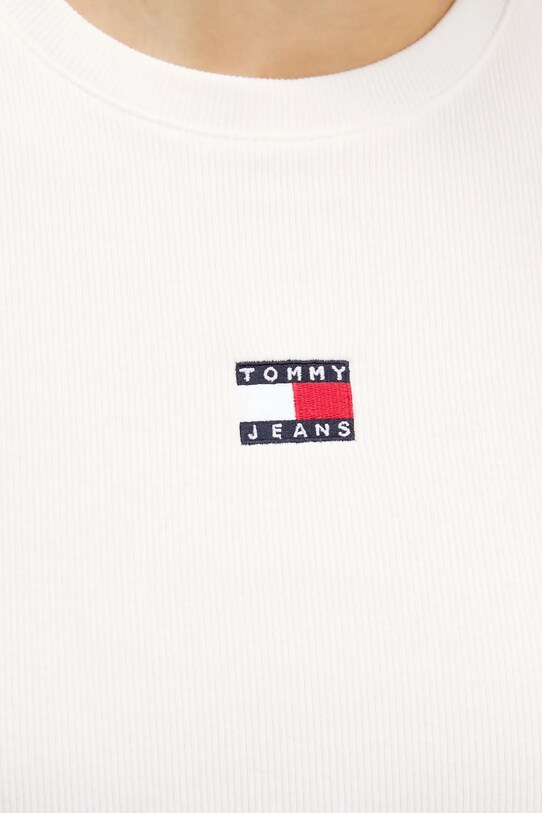 Φόρεμα Tommy Jeans DW0DW20666 λευκό