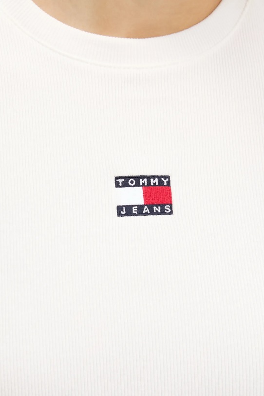 Φόρεμα Tommy Jeans DW0DW20666 λευκό