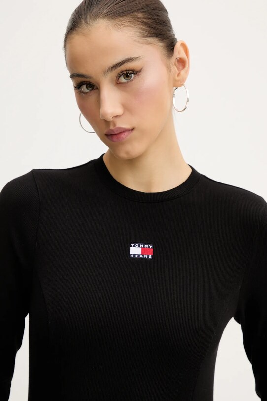 Φόρεμα Tommy Jeans μαύρο DW0DW20666