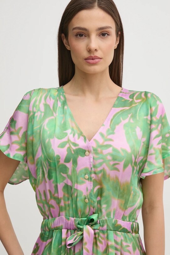 La Petite Française rochie RONNIE PFRONNIE verde SS25