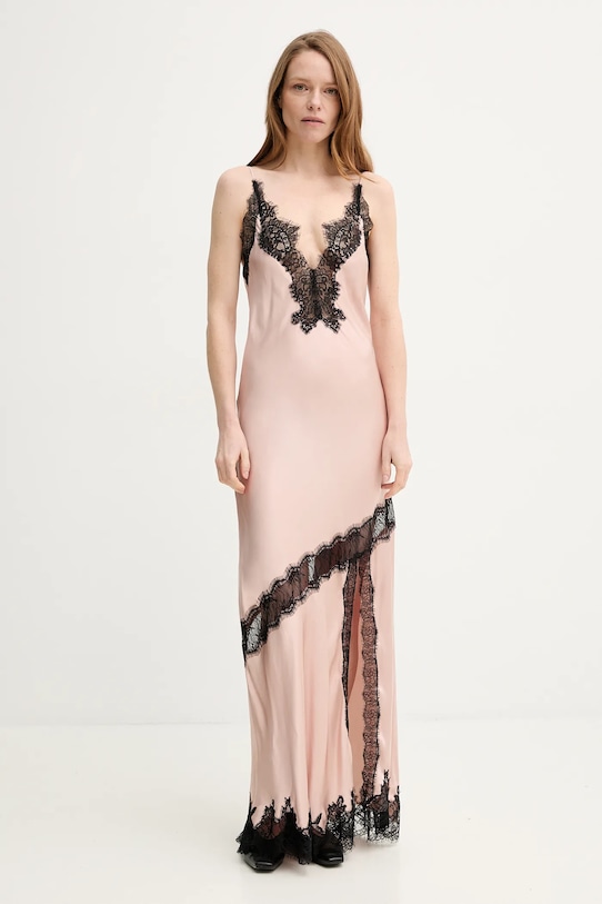 Šaty Herskind Nelly čipka oranžová 5526370