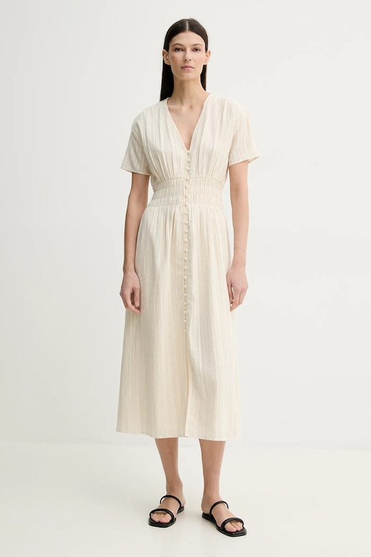 Haljina Sessun sitni uzorak bež 25205025