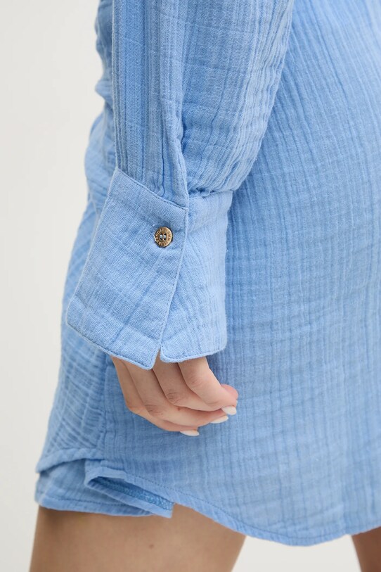 Хлопковое платье Melissa Odabash MO.SARA голубой