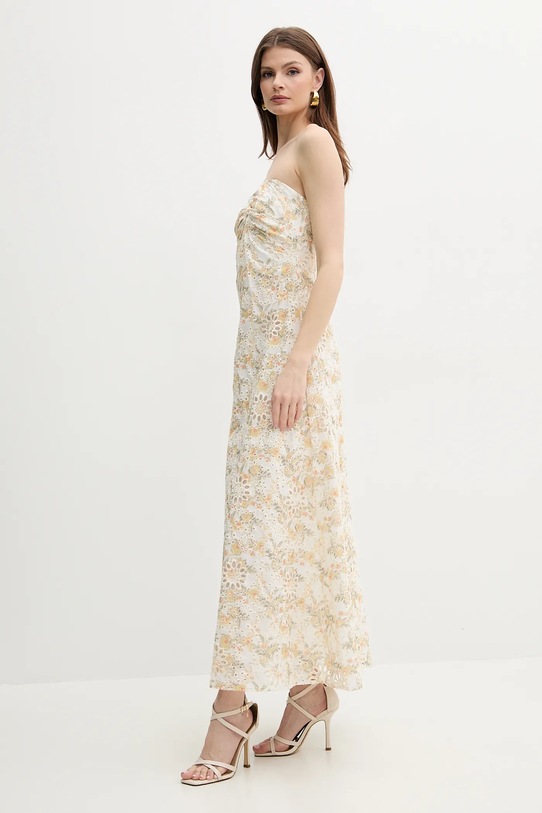 Îmbrăcăminte Bardot rochie din bumbac LORA 59245DB2 alb