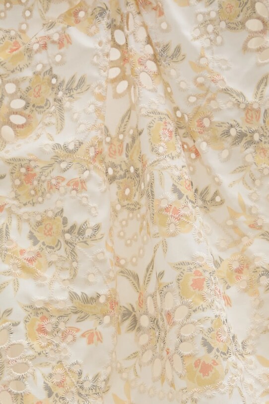 Bardot rochie din bumbac LORA alb 59245DB2