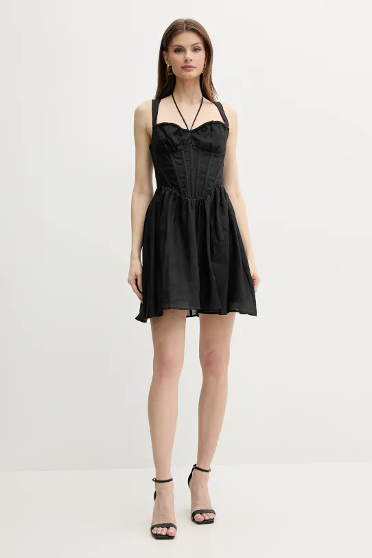 Платье Bardot ESRA 59840DB чёрный SS25
