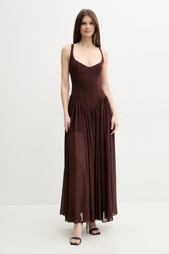 Платье Bardot BRIANN maxi коричневый 59895DB